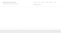 Desktop Screenshot of kleinl.com